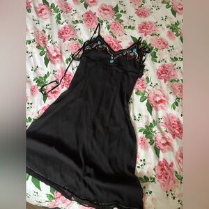 Embroidered beaded fairy dress